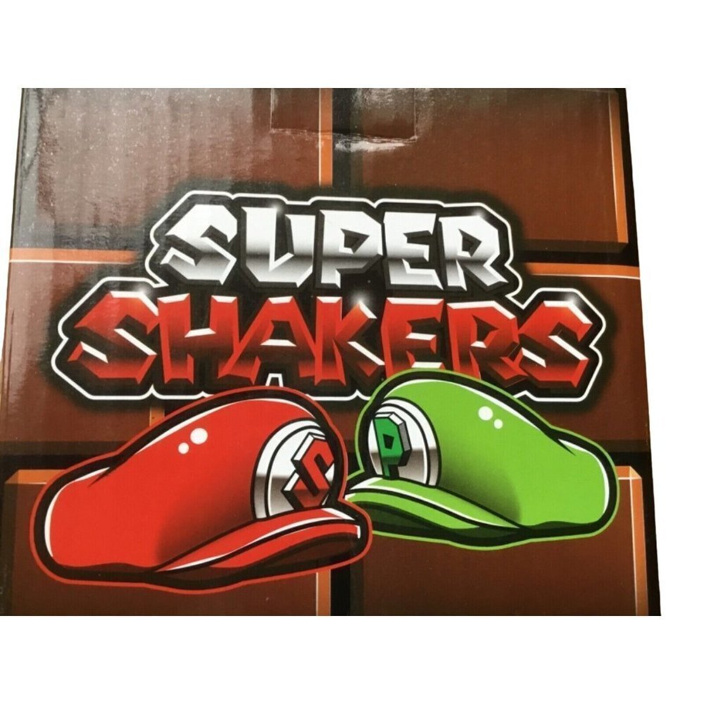 Super Mario Bros Salt & Pepper Super Shakers - Mario & Luigi Geek Fuel